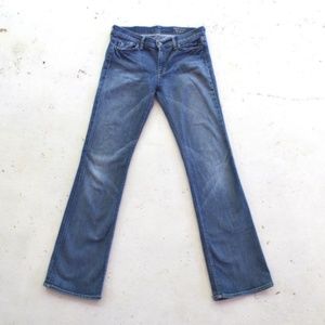 7 For All Mankind High Waist Bootcut Jeans